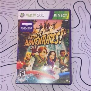 360 Kinect Adventures Game - Purple Case